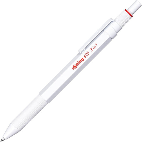 ロットリング マルチペン rOtring 600 3in1 パーマネントホワイト アリマート-学びやビジネスを彩るセレクトショップ